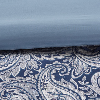 Thumbnail 12: Madison Park Madison Park Aubrey Navy 12-pc. Comforter Set 