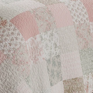Thumbnail 24: Laura Ashley Laura Ashley Celina Patchwork Quilt Set 