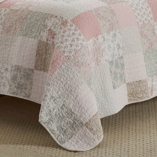 Thumbnail 8: Laura Ashley Laura Ashley Celina Patchwork Quilt Set 