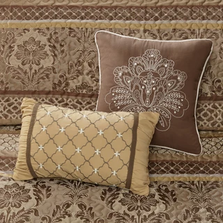 Thumbnail 12: Madison Park Madison Park Bellagio 5-pc. Bedspread Set 