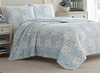Thumbnail 4: Laura Ashley Laura Ashley Kenna Quilt Set 