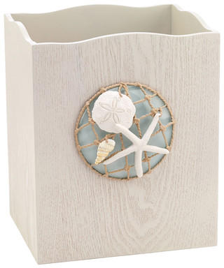 Thumbnail 1: AVANTI Avanti Seaglass Wastebasket 