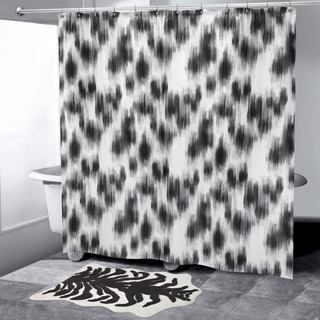 Thumbnail 4: Nicole Miller Sydney Bathroom Collection Shower Curtain 