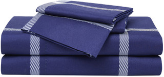 Thumbnail 6: Truly Soft Truly Soft Printed Windowpane Sheet Set 