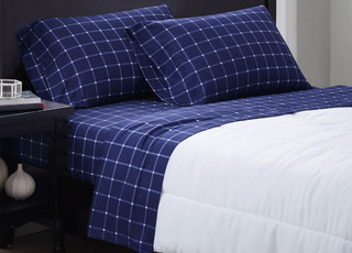 Thumbnail 12: Truly Soft Truly Soft Tattersall Sheet Set 