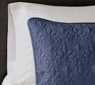 Thumbnail 4: Madison Park Madison Park Quebec 3 pc Coverlet Set 