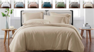 Thumbnail 8: CANNON Cannon Solid Duvet Cover Set 