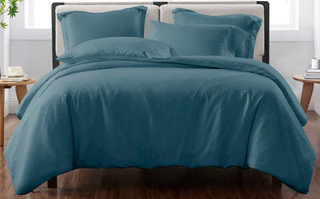 Thumbnail 4: CANNON Cannon Solid Duvet Cover Set 