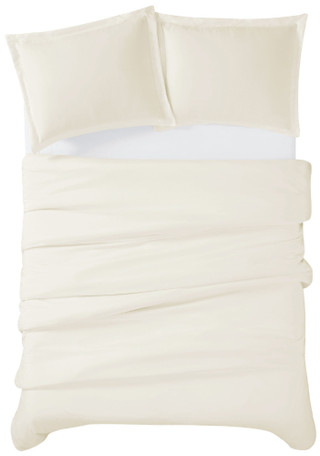 Thumbnail 4: CANNON Cannon Solid Duvet Cover Set 