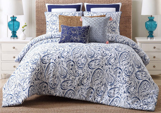 Thumbnail 3: Oceanfront Resort Oceanfront Resort Indienne Paisley Duvet Set 