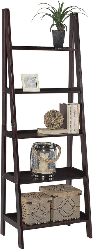 Thumbnail 10: Linon Linon Adara Ladder Display Shelf - 35x17x72 