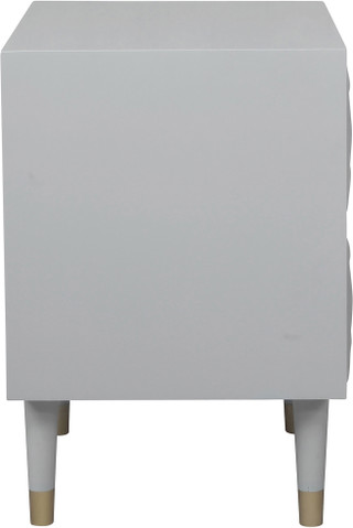 Thumbnail 10: Linon Linon Selah Two Drawer Geo Nightstand 