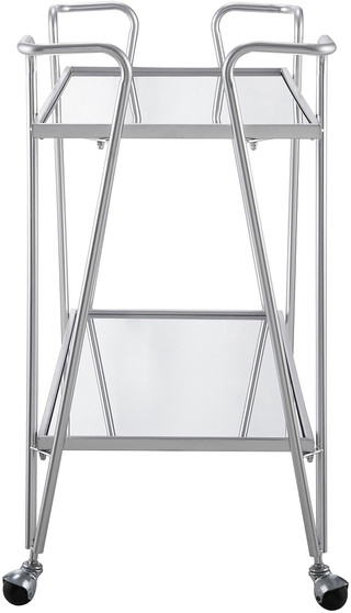 Thumbnail 10: Linon Linon Victory Silver Mid-Century Bar Cart 