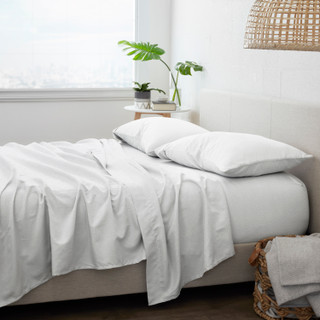 Thumbnail 24: Home Collections Home Collections Premium 4 Pc Ultra Soft Chambray Sheet Set 