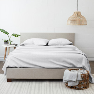 Thumbnail 6: Home Collections Home Collections Premium 4 Pc Ultra Soft Chambray Sheet Set 