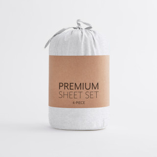 Thumbnail 18: Home Collections Home Collections Premium 4 Pc Ultra Soft Chambray Sheet Set 