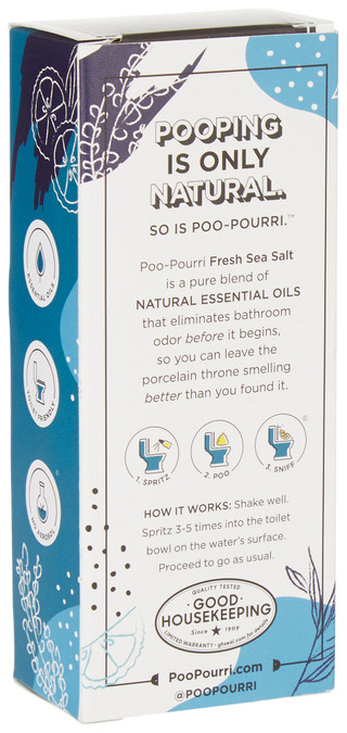 Thumbnail 2: POO-POURRI Poo-Pourri 2 fl. oz. Fresh Sea Salt Toilet Spray 