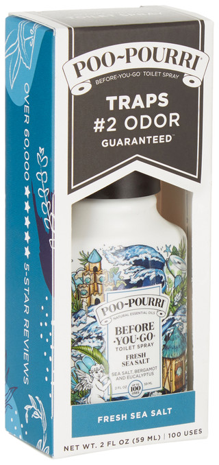Thumbnail 1: POO-POURRI Poo-Pourri 2 fl. oz. Fresh Sea Salt Toilet Spray 