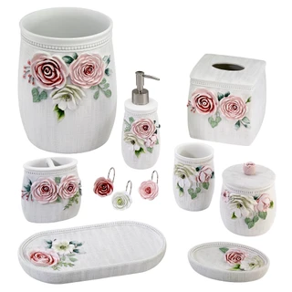 Thumbnail 4: AVANTI Avanti Spring Garden 12-pc. Shower Hooks 