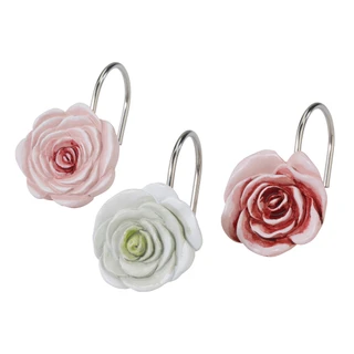 Thumbnail 2: AVANTI Avanti Spring Garden 12-pc. Shower Hooks 