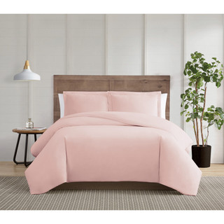 Thumbnail 1: Truly Calm Truly Calm Silver Cool Blush Duvet Set 