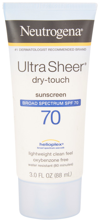 Thumbnail 1: NEUTROGENA Neutrogena 3 Fl. Oz. Ultra Sheer Dry-Touch SPF 70 Sunscreen 