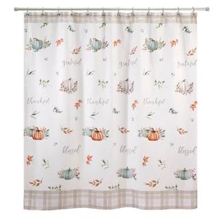 Thumbnail 2: AVANTI Avanti Grateful Patch Shower Curtain 