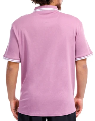 Thumbnail 4: Tackle & Tides Tackle & Tides Mens Tipped Short Sleeve Polo Shirt 