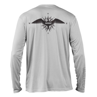 Thumbnail 2: BRINY Briny Frigate Luck Mens Performance Fishing Shirt 