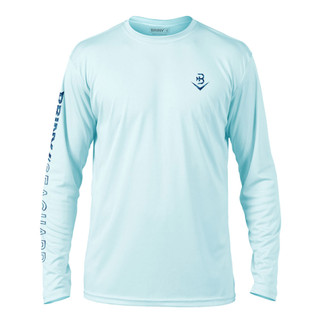 Thumbnail 4: BRINY Briny Dually Marlin Mens Performance Fishing Shirt 