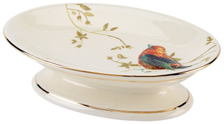 Thumbnail 1: AVANTI Avanti Gilded Birds Soap Dish 