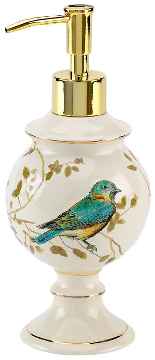 Thumbnail 1: AVANTI Avanti Gilded Birds Lotion Pump 