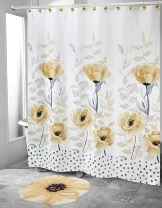 Thumbnail 2: AVANTI Avanti Marielle Shower Curtain 