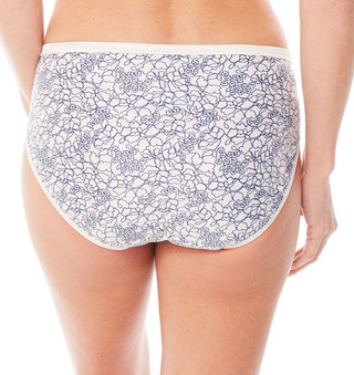 Thumbnail 4: Vanity Fair Vanity Fair Illumination Hi-Cut Satin Trim Briefs 13108 
