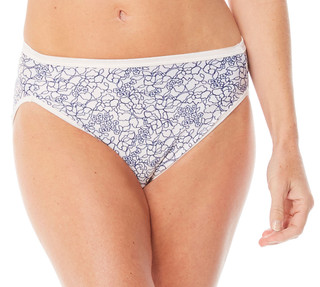 Thumbnail 2: Vanity Fair Vanity Fair Illumination Hi-Cut Satin Trim Briefs 13108 