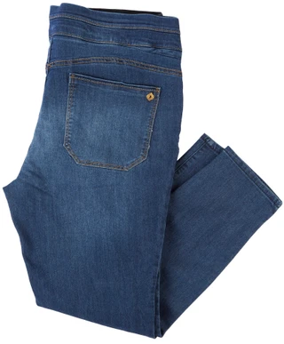 Thumbnail 2: Democracy Democracy Womens 27 in. Ab-Tech Pull-On Jeans 