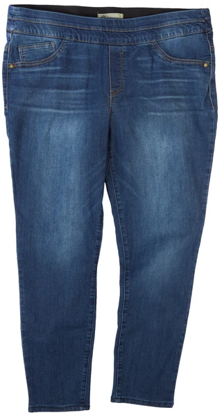 Thumbnail 1: Democracy Democracy Womens 27 in. Ab-Tech Pull-On Jeans 