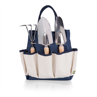 Thumbnail 1: Oniva Oniva Navy Blue Garden Tote with Gardening Tool Set 
