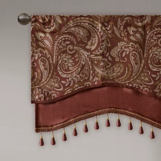 Thumbnail 11: Madison Park Madison Park Aubrey Beaded Window Valance 