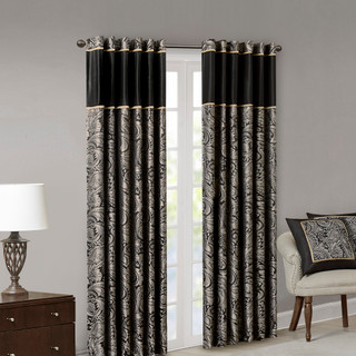Thumbnail 4: Madison Park Madison Park Aubrey Window Curtain Panel 