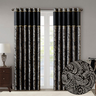 Thumbnail 3: Madison Park Madison Park Aubrey Window Curtain Panel 