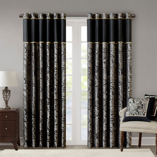 Thumbnail 5: Madison Park Madison Park Aubrey Window Curtain Panel 