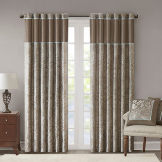 Thumbnail 4: Madison Park Madison Park Aubrey Window Curtain Panel 