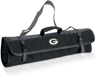 Thumbnail 6: Green Bay Packers Green Bay Packers NFL  3-pc. BBQ Tool Set  
