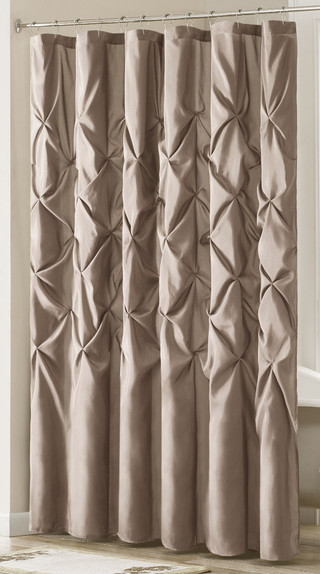 Thumbnail 1: Madison Park Madison Park Laurel Shower Curtain 