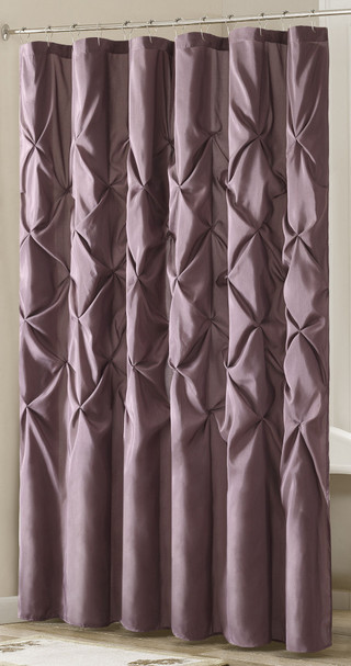 Thumbnail 2: Madison Park Madison Park Laurel Shower Curtain 