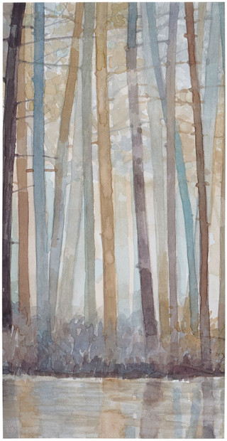Thumbnail 4: Madison Park Madison Park Forest Reflections 3-pc. Wall Art Set 