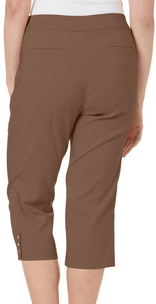 Thumbnail 2: Counterparts Counterparts Petite Pull-On Tummy Control Capris 