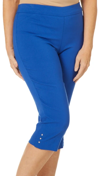 Thumbnail 2: Counterparts Counterparts Petite Pull-On Tummy Control Capris 