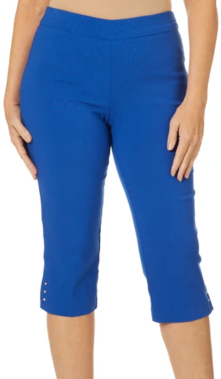 Thumbnail 4: Counterparts Counterparts Petite Pull-On Tummy Control Capris 